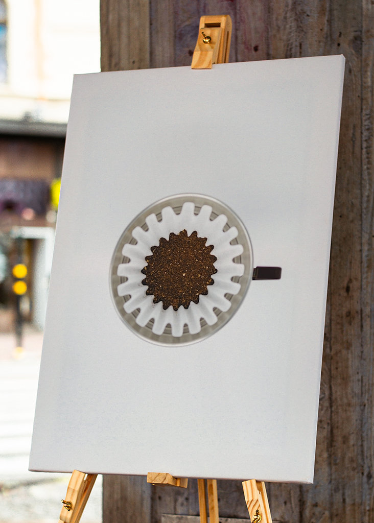 Frisch gemahlener Kaffee