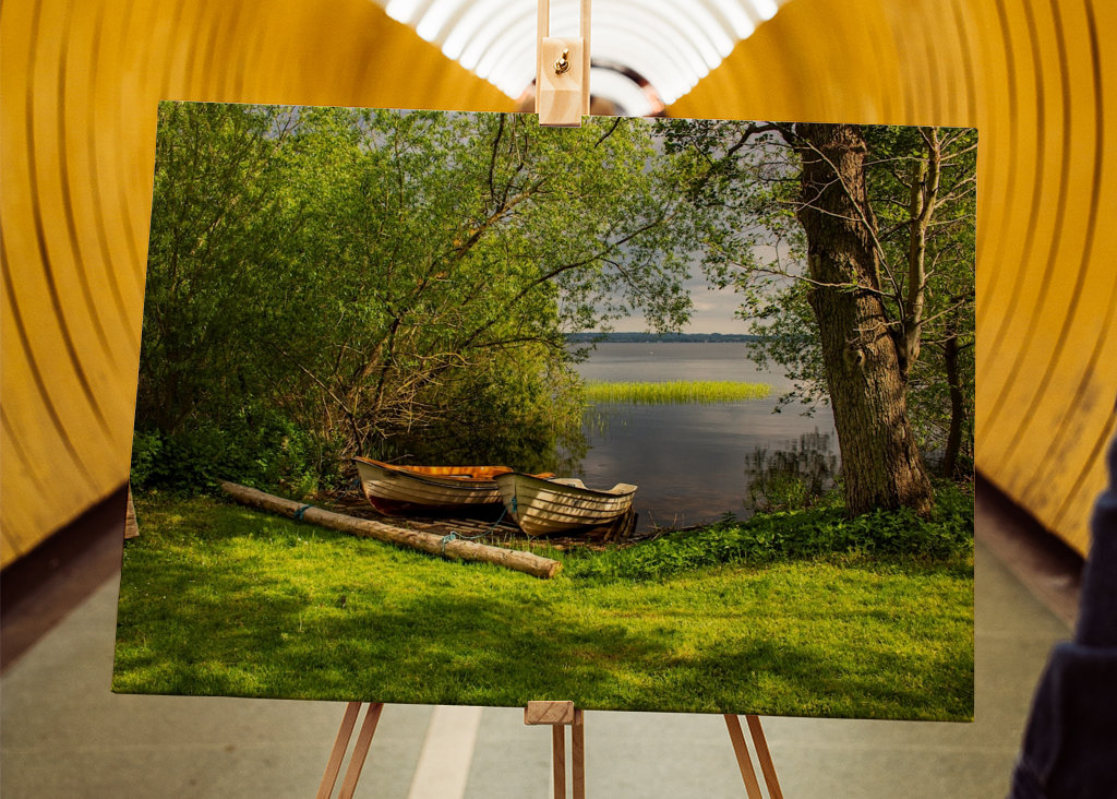 A lake near Bosjökloster
