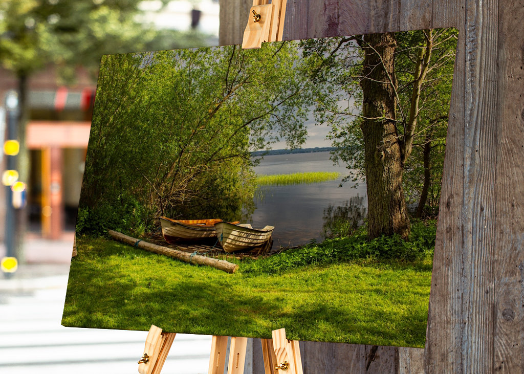 A lake near Bosjökloster