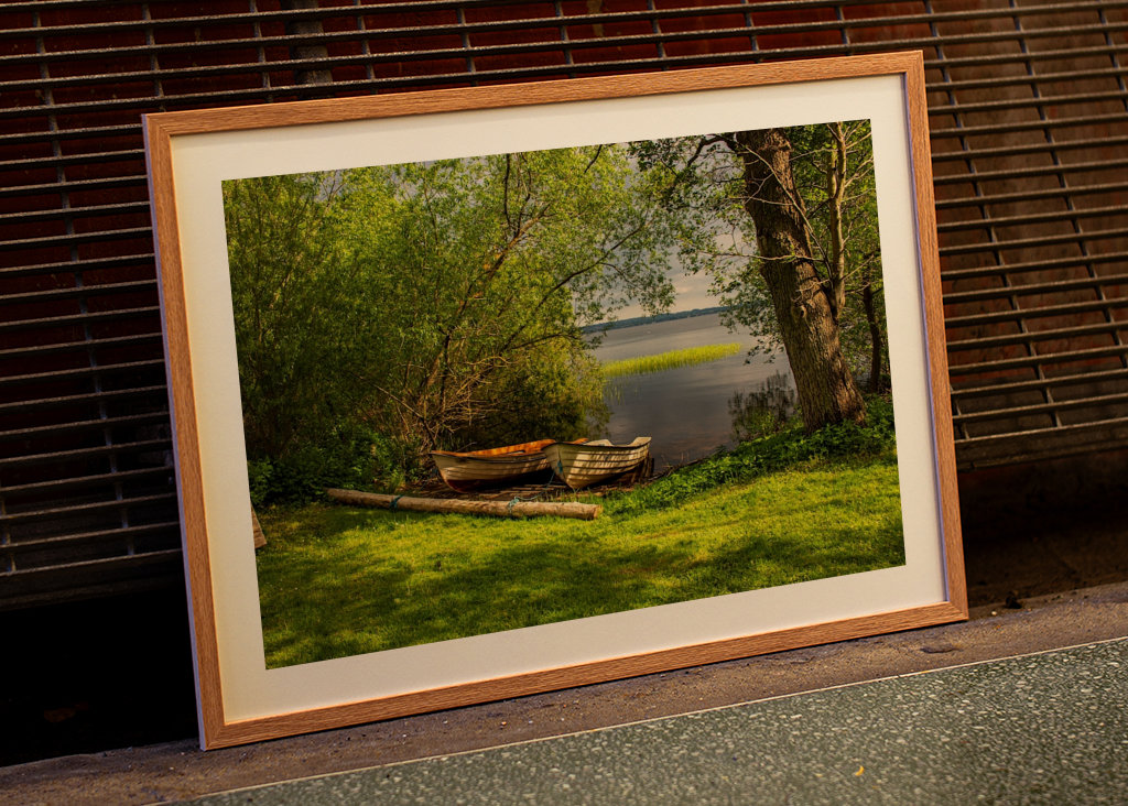 A lake near Bosjökloster