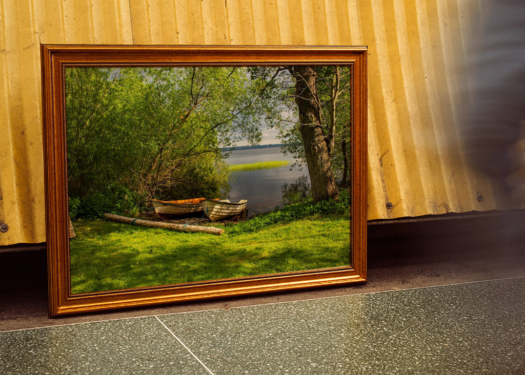 A lake near Bosjökloster