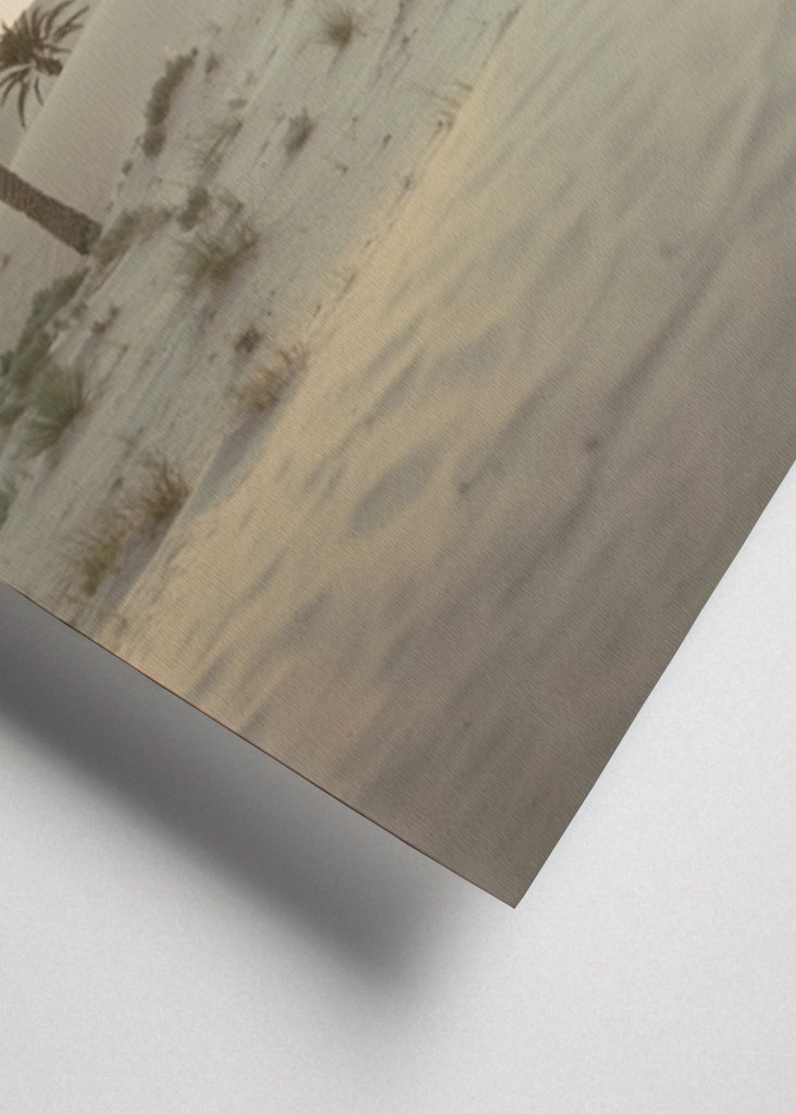 Palmbomen in de woestijn 