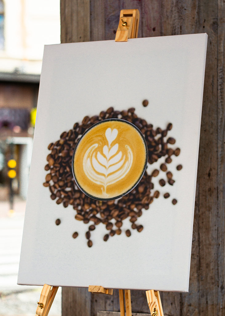 Fleur de café dans une tasse