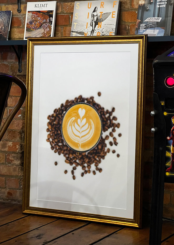 Fleur de café dans une tasse