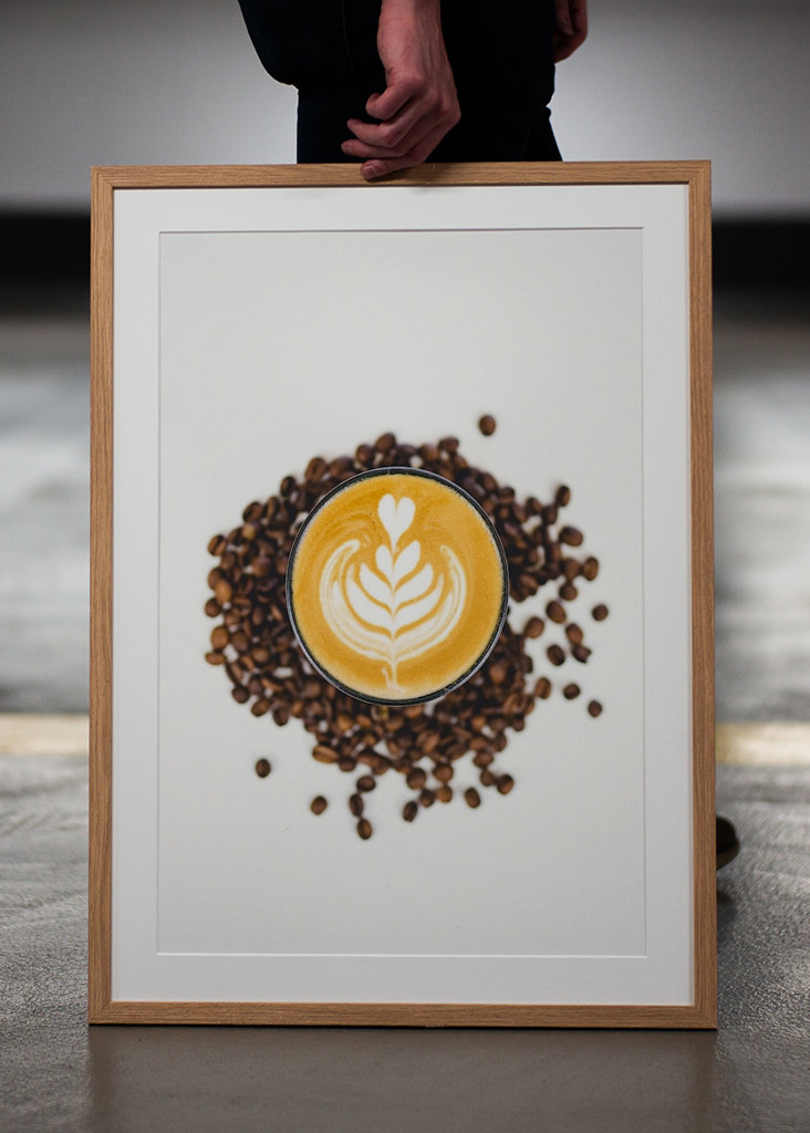 Fleur de café dans une tasse