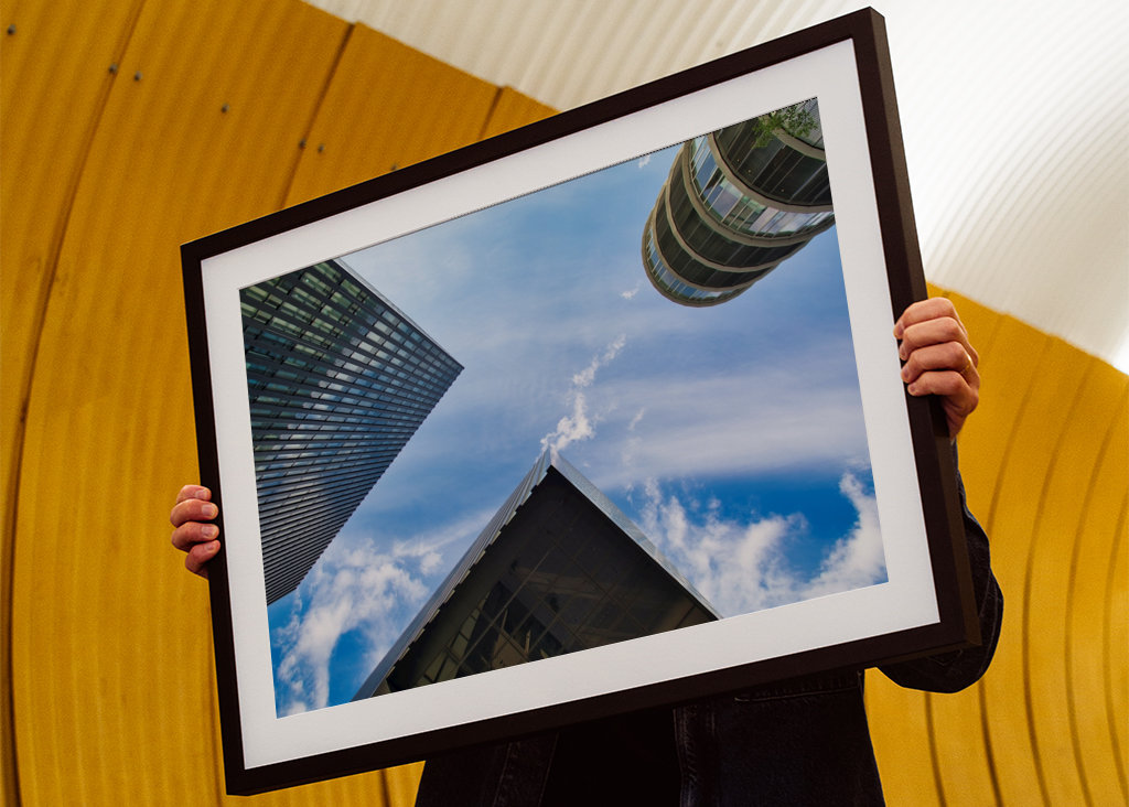 Skyscraper from below