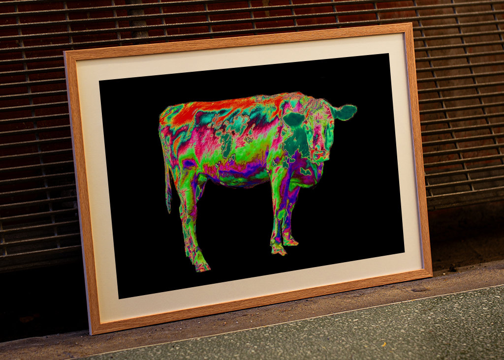 Psychedelic Cow