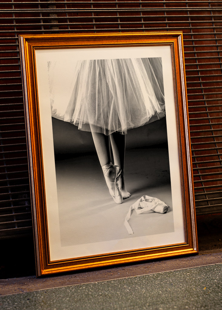 Ballet dancer in the making