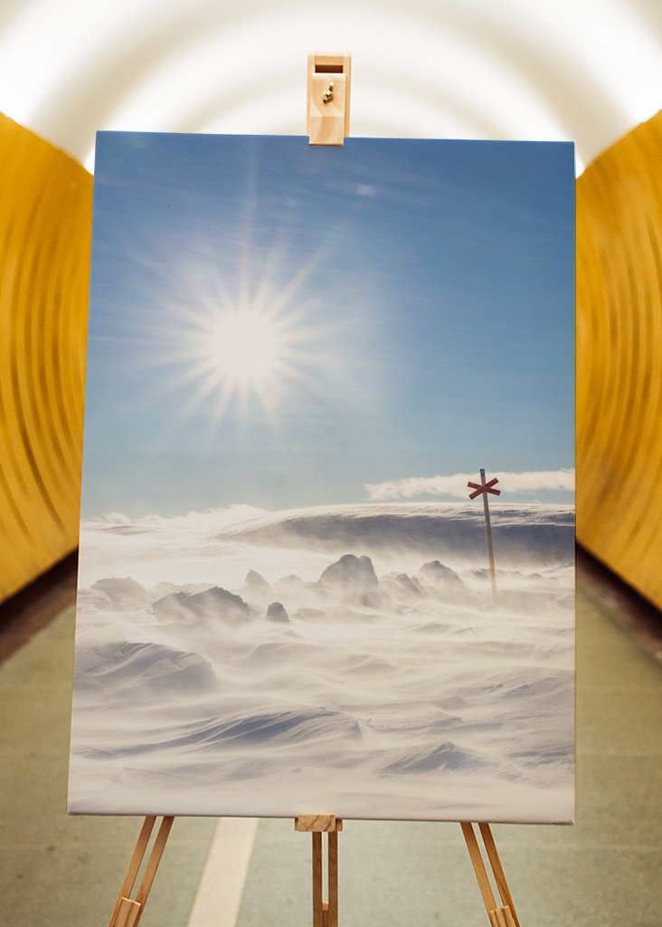 A Ramundberget hegycsúcsa