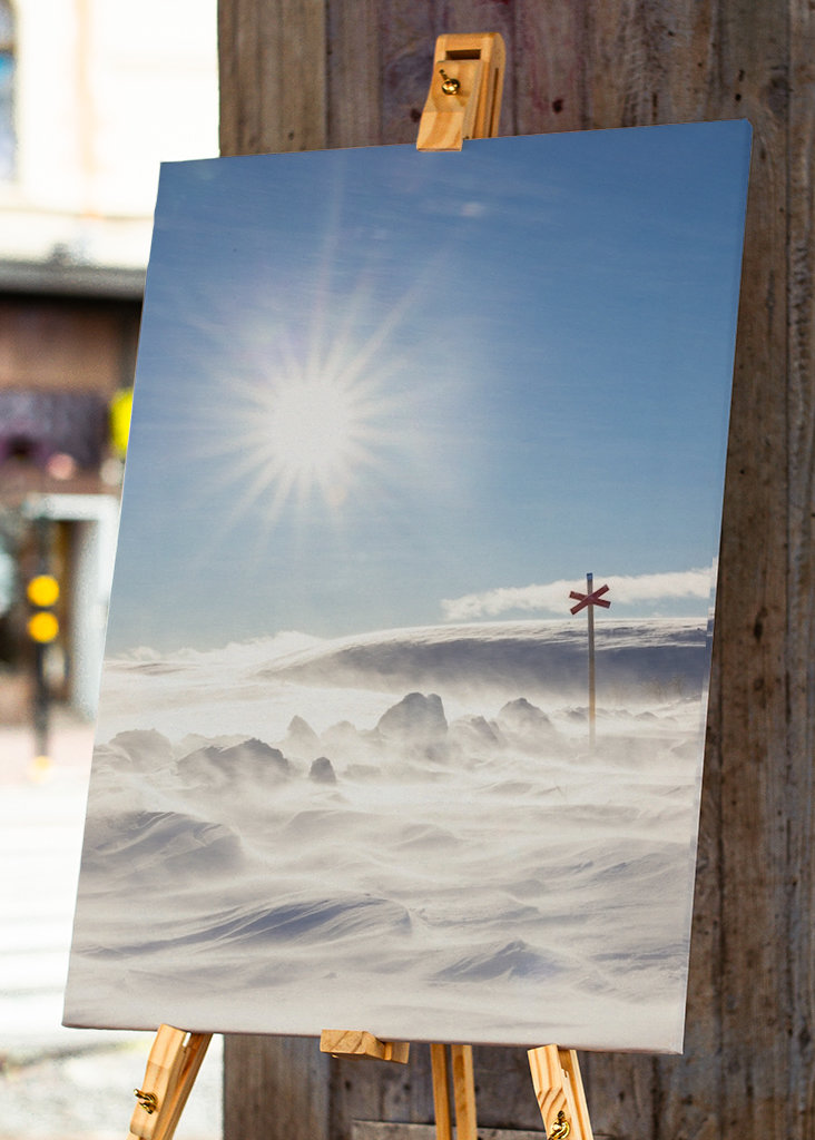 A Ramundberget hegycsúcsa