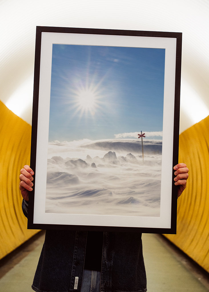 A Ramundberget hegycsúcsa