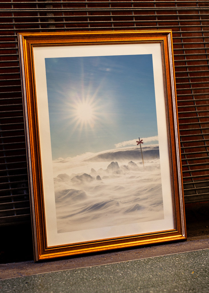 A Ramundberget hegycsúcsa