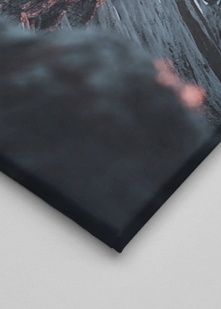 Berg bei Sonnenuntergang