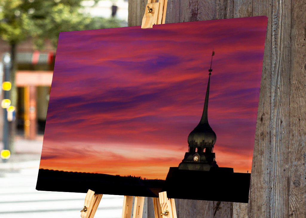 Věž radnice v Östersundu