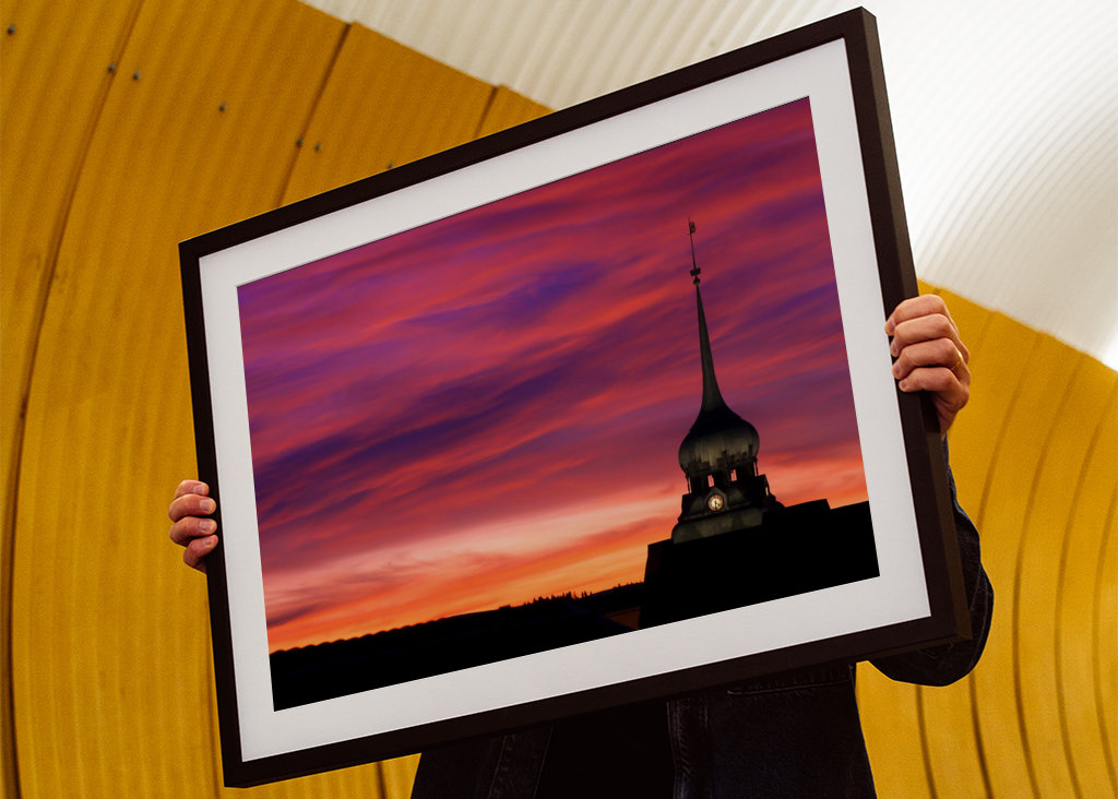 Věž radnice v Östersundu