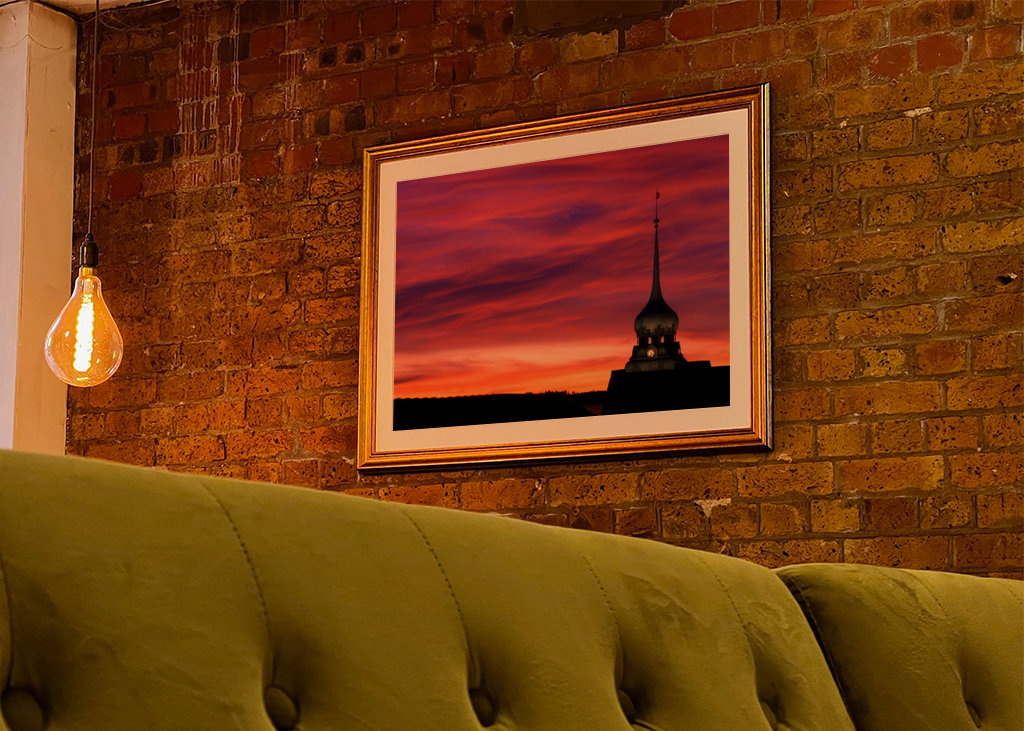 Věž radnice v Östersundu