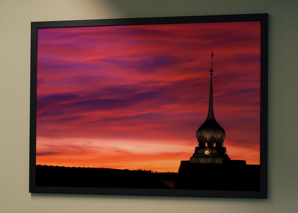 Věž radnice v Östersundu