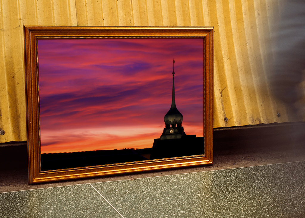 Věž radnice v Östersundu