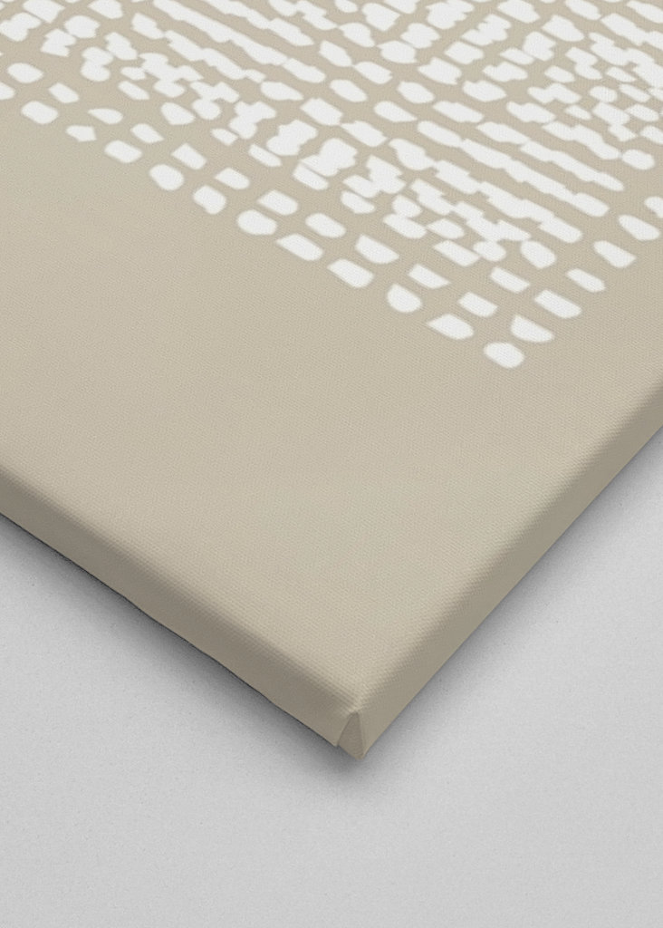 Boho Natural Beige Vit 