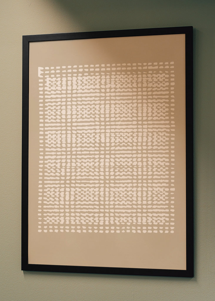 Boho Natural Beige Vit 