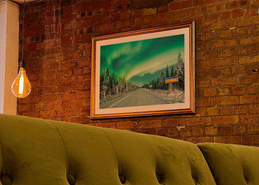 Chemin des aurores boréales