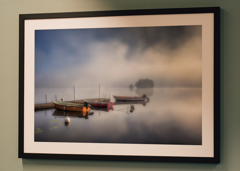 Morgendis over Grycken-søen