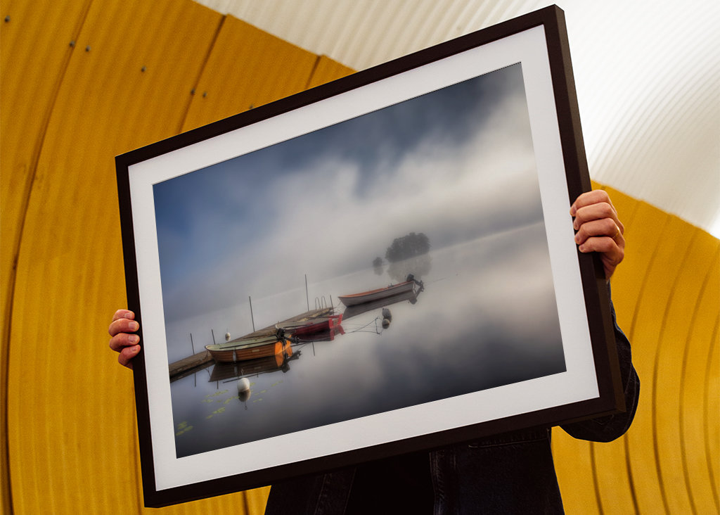 Morgendis over Grycken-søen