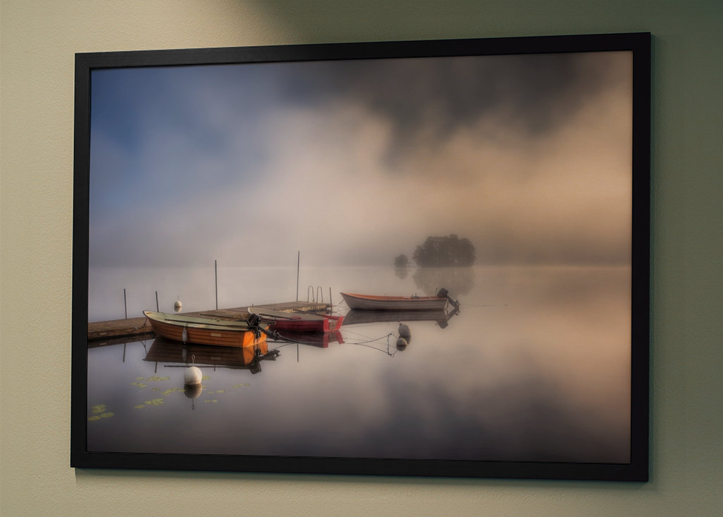 Morgendis over Grycken-søen