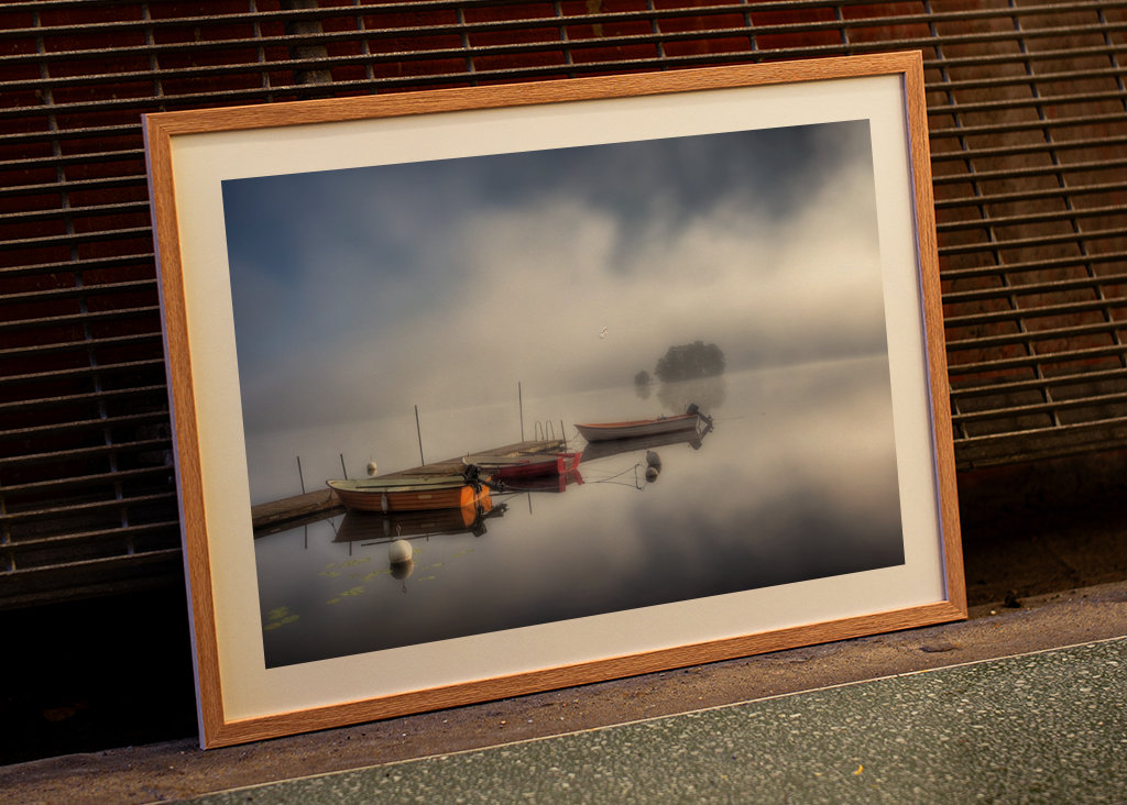Morgendis over Grycken-søen