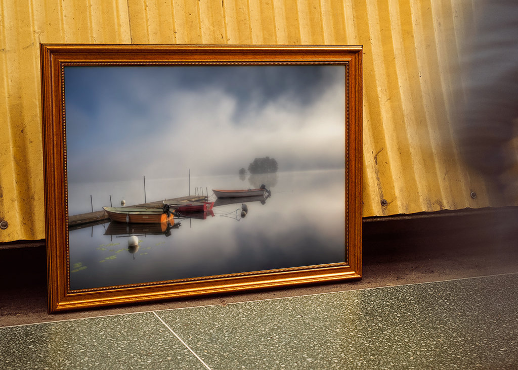 Morgendis over Grycken-søen