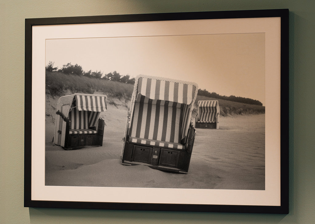 Strandstol gåtur på Rügen