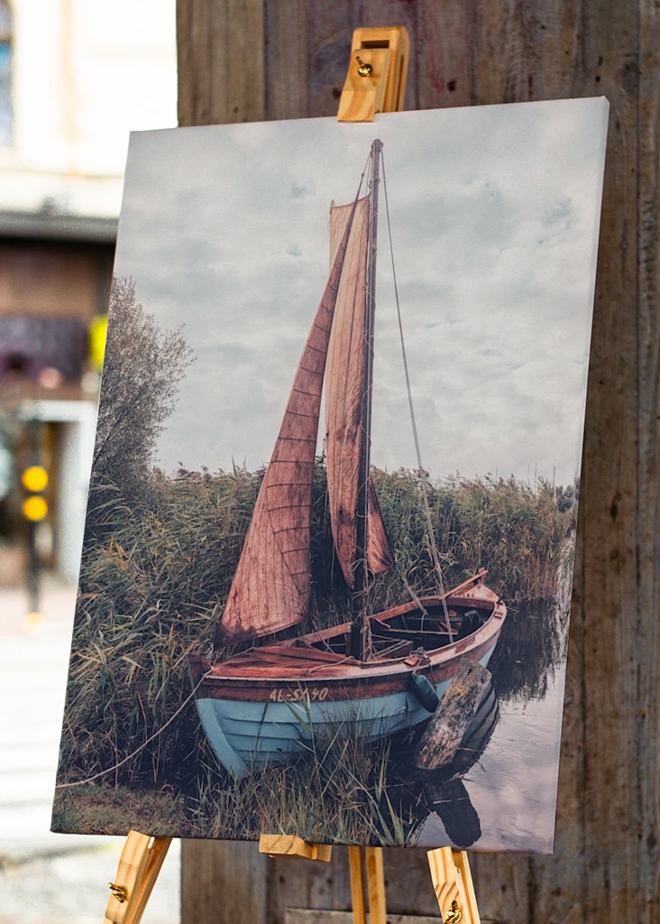 Den lille seilbåten