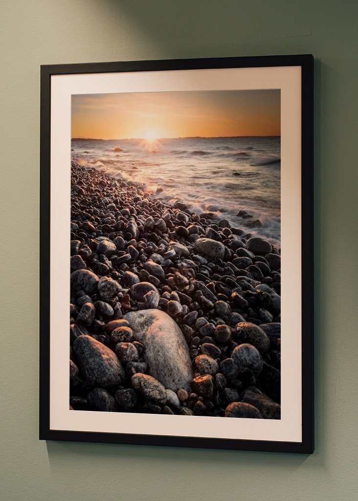 Ranní slunce u moře