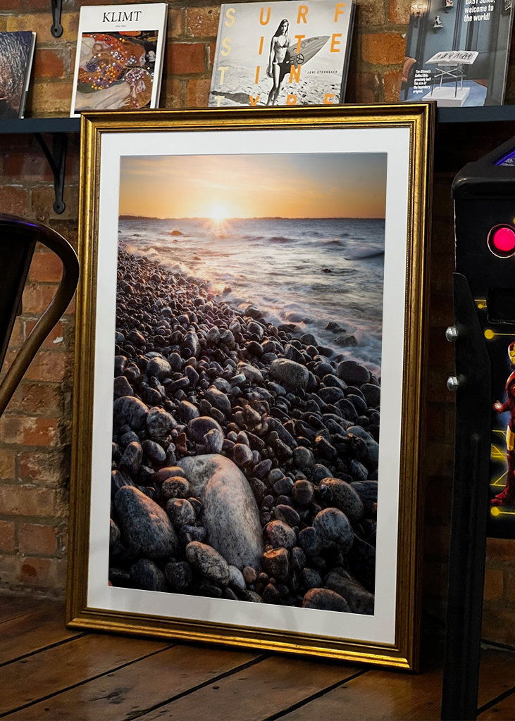 Ranní slunce u moře