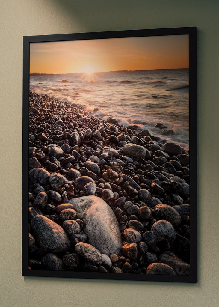 Ranní slunce u moře