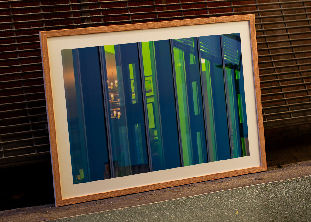 Kranhäuser in Köln - Abstrakt