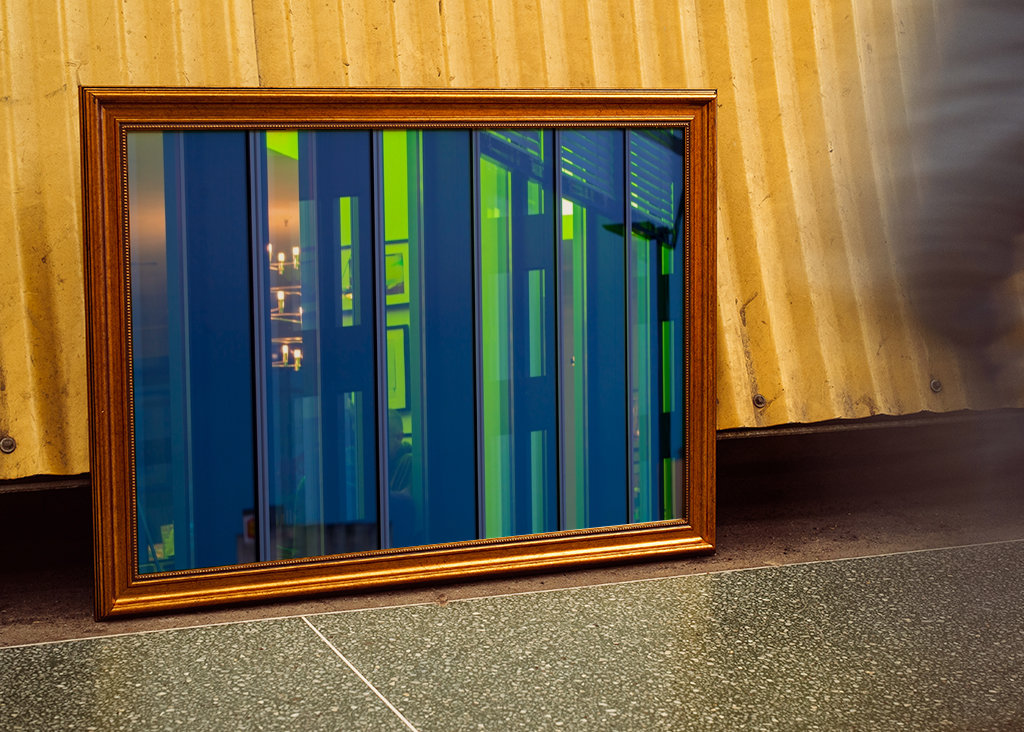 Kranhäuser in Köln - Abstrakt