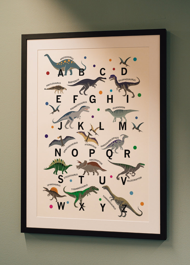 ABC Dinosaurier English