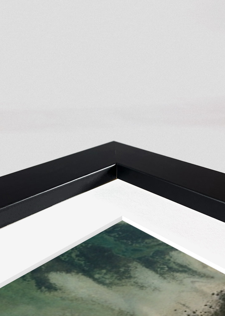 Ledovcová řeka shora