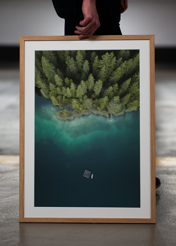 Wald am See von oben