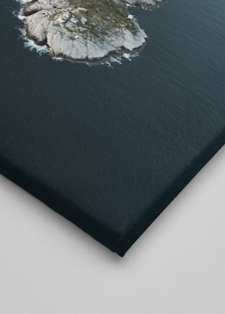 Fußballfeld Lofoten Norwegen