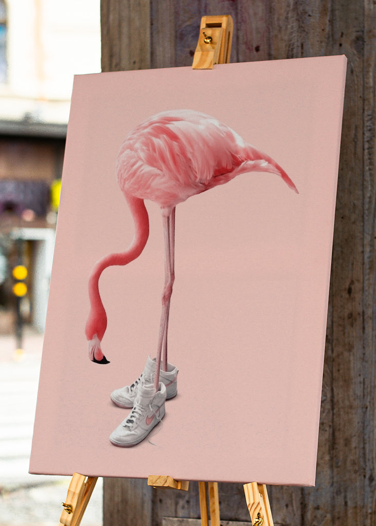 Sneaker Flamingo