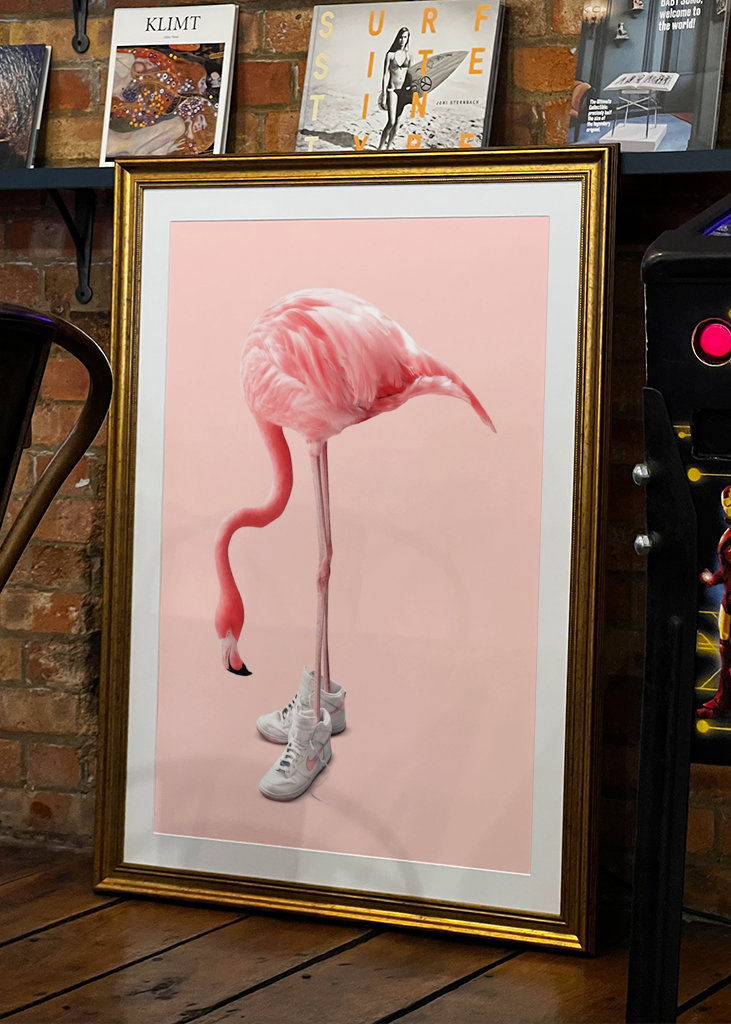 Sneaker Flamingo