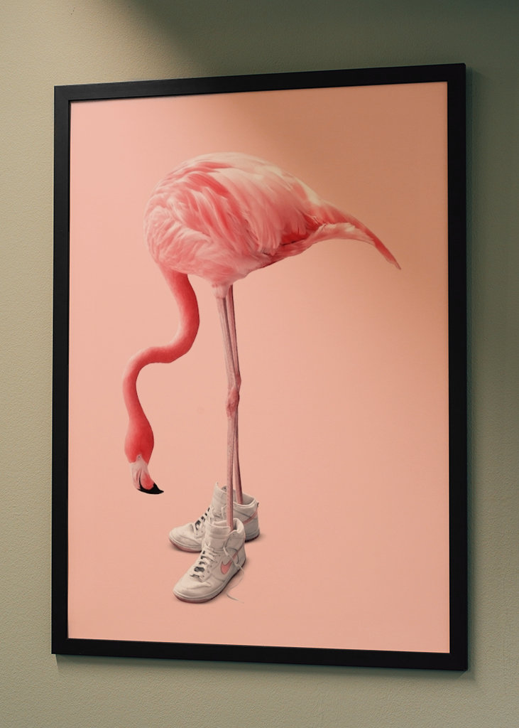 Sneaker Flamingo
