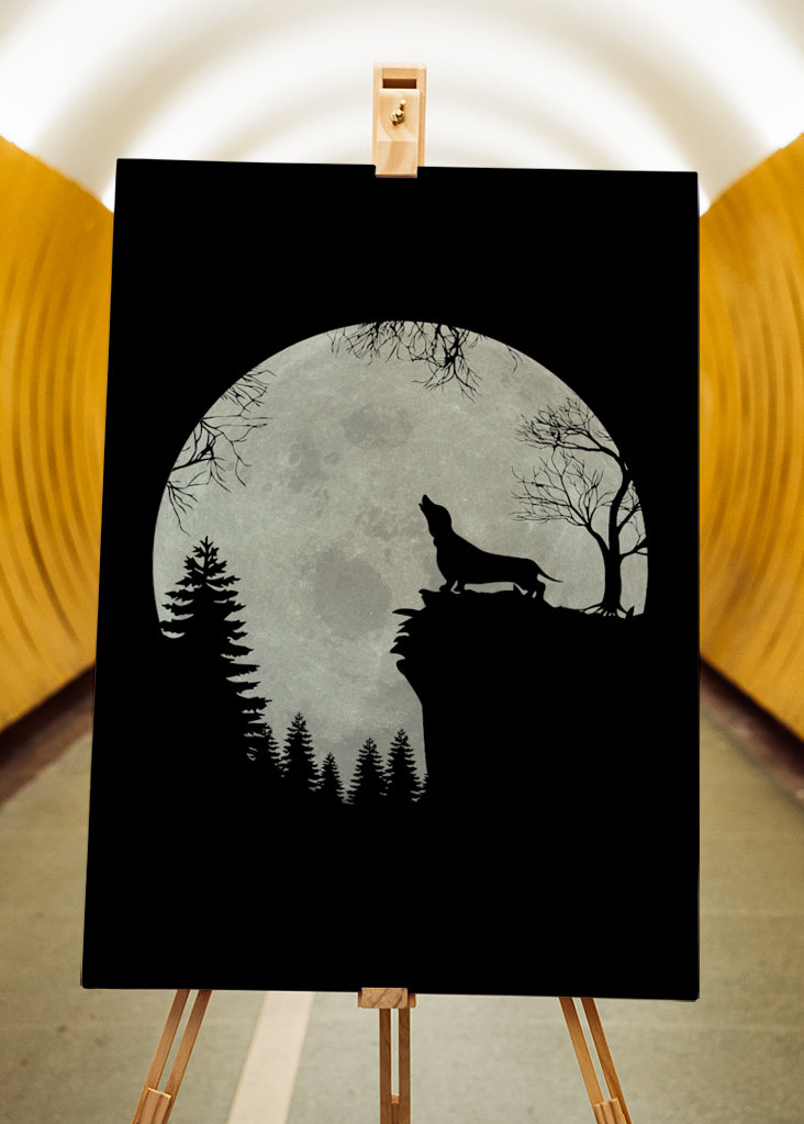 Jezevčík za úplňku