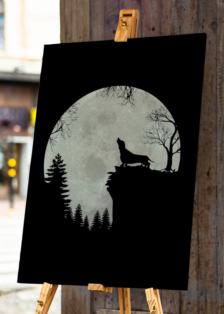 Jezevčík za úplňku