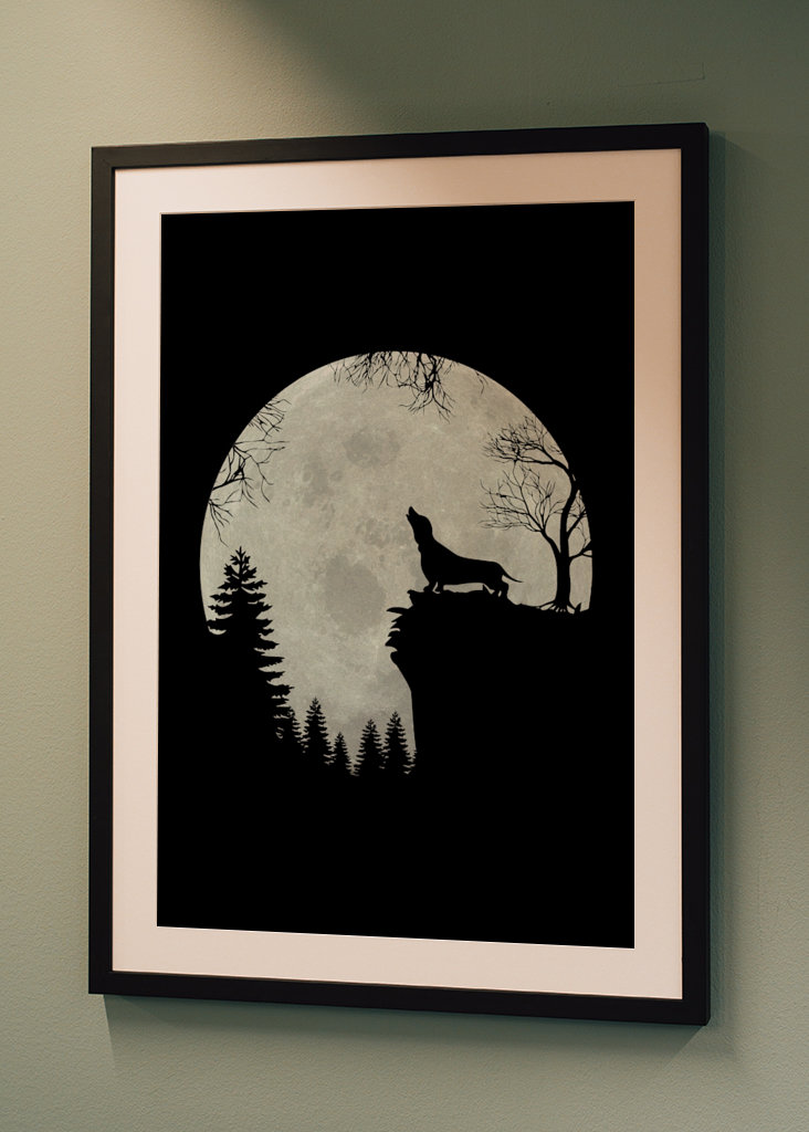 Jezevčík za úplňku