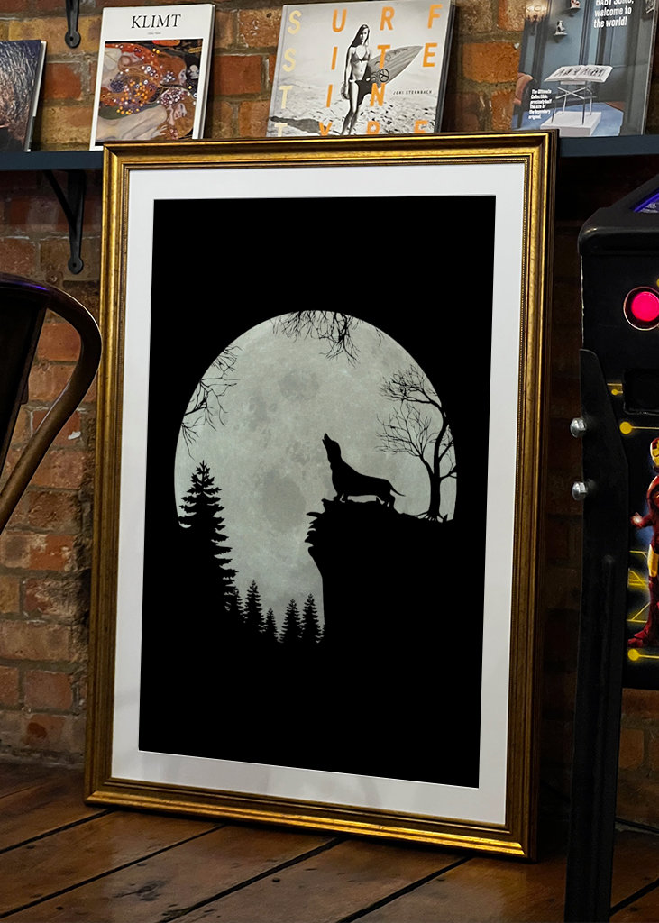 Jezevčík za úplňku