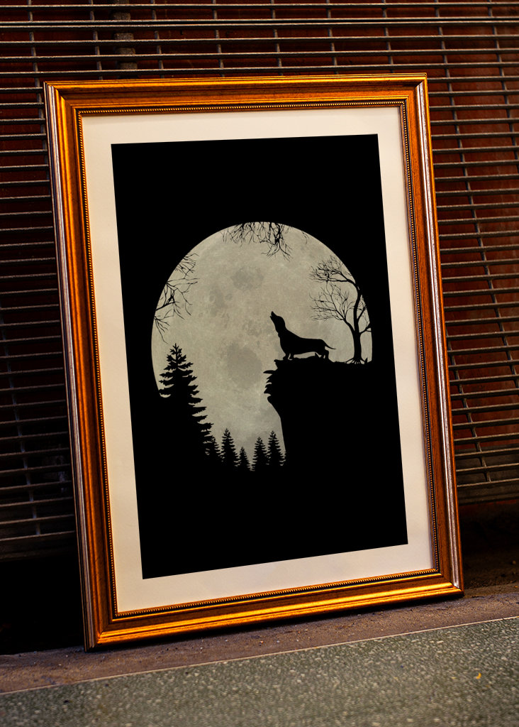 Jezevčík za úplňku