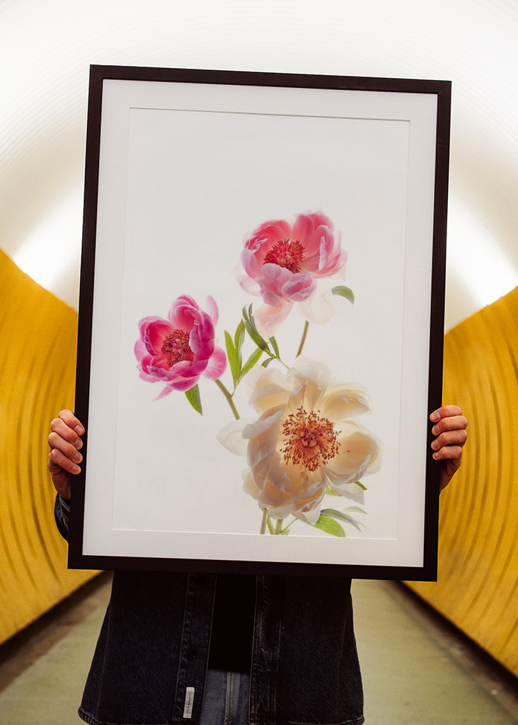 Flower-triptych CENTRE